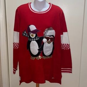 Holiday Time Ugly Christmas Sweater